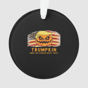 Trumpkin rendre Halloween grand encore Drapeau amé