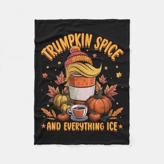 Trumpkin Sce And Everything Ice Liberal Fall Hallo Fleece Deken (Voorkant)