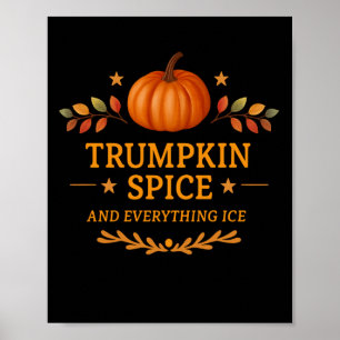 Trumpkin SCE en alles Ice Herfst Herfst Halve Poster