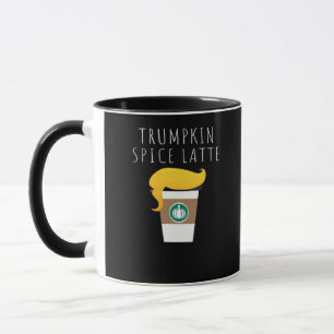 Trumpkin Spice Latte Funny Donald Joke Pumpkin Spi Mok