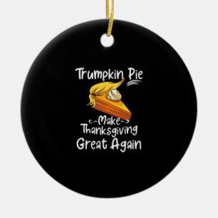 Trumpkin taart maken Thanksgiving weer geweldig ho Keramisch Ornament