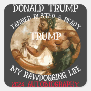 Trumps 2030 2031 Republikeinse Partij 2032 2033 20 Vierkante Sticker
