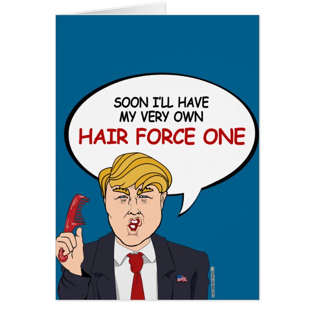 Trump's Hair Force One (Voorkant)