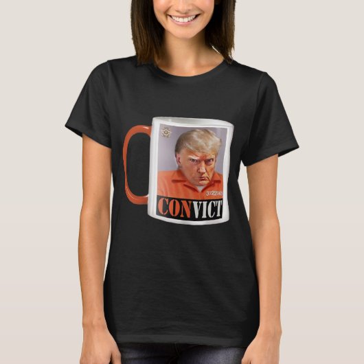 Trumps MOK-schot— T-shirt (Voorkant)