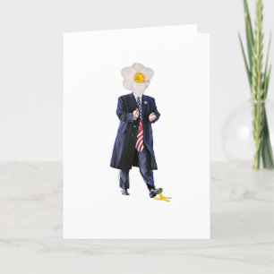 Trump's No Wallflower Birthday Card Kaart