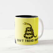 Trump's onofficiële Mok met Don't Tread on Me (Voorkant rechts)