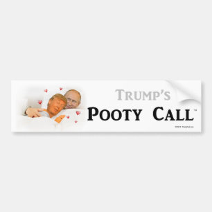 Trump's "Pooty Call"-Bumpersticker Bumpersticker