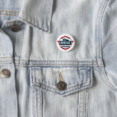 Trump's Snowflake Delete Service Novelty Ronde Button 3,2 Cm (In situ)