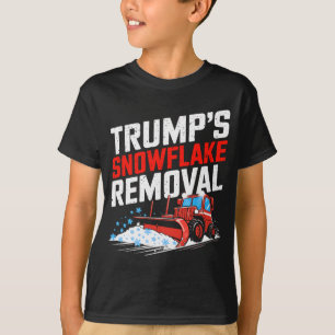 Trumps Snowflake Removal Bold Conservative Statem T-shirt