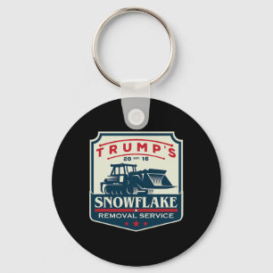 Trump's Snowflake Removal Service Grappig Donald T Sleutelhanger