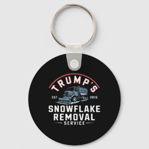 Trumps Snowflake Removal Service Grappig Trump 202 Sleutelhanger