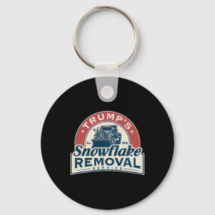 Trump's Snowflake Removal Service Grappig Trump 20 Sleutelhanger