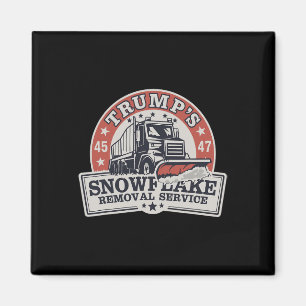 Trump's Snowflake Removal Service Grappig Trump Magneet