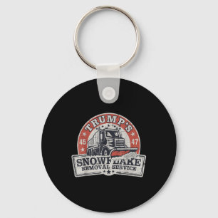 Trumps Snowflake Removal Service Grappig Trump Sleutelhanger