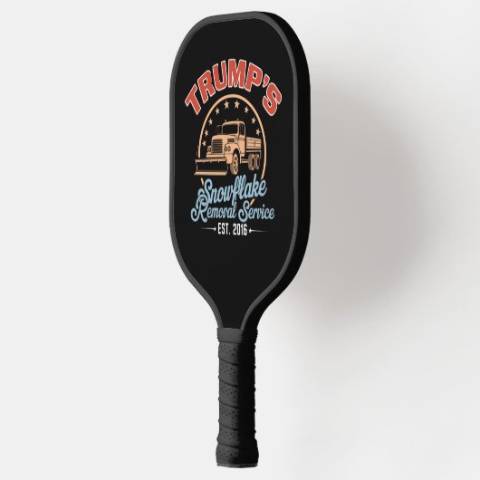 Trump's Snowflake Removal Service Trump 2024 Pickleball Paddle (Links)
