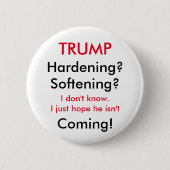 Trump's Stance on Immigration Ronde Button 5,7 Cm (Voorkant)
