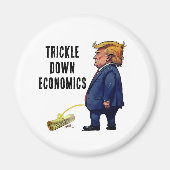 Trump's trickle down economie magneet (Voorkant)