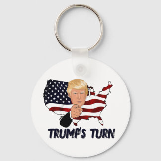 Trump's Turn Keychain