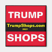 TrumpShops.com aimant 2021 (Devant)