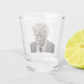 TrumpShot Shot Glas (Achterkant)