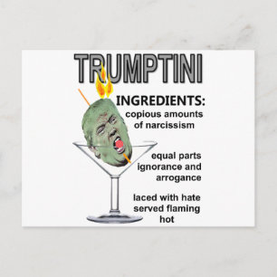 Trumptini Briefkaart