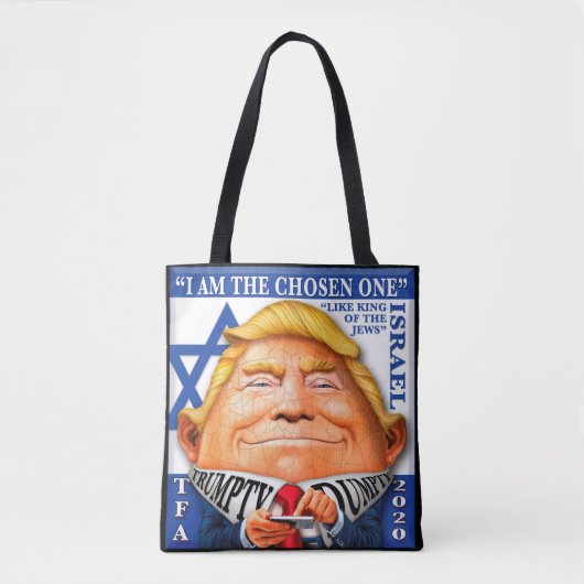 Trumpty Dumpty "King of Jews" Draagtas (Voorkant)