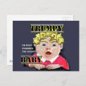 Trumpy Baby Briefkaart (Voorkant / Achterkant)
