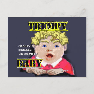 Trumpy Baby Briefkaart