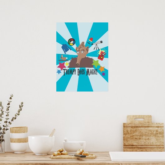 Trumpy fait la magie ! Affiche (Cuisine)