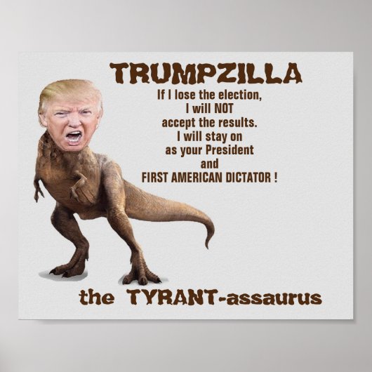 Trumpzilla poster (Voorkant)