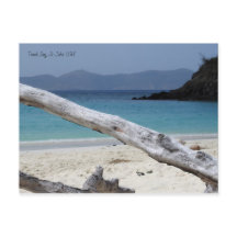 Trunk Bay Beach Briefkaart