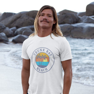 Trunk Bay Beach, St. John, Usvi Faded Classic T-shirt