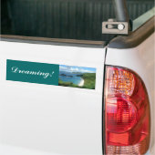 Trunk Bay, Dreaming! Bumpersticker (Op Truck)