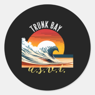 Trunk Bay Ronde Sticker