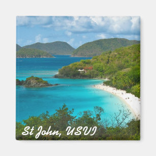 Trunk Bay, Sint-John USVI Magneet