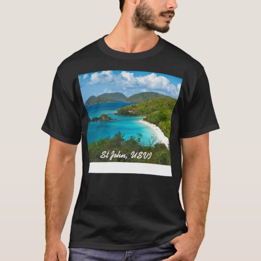 Trunk Bay, Sint-John USVI T-shirt (Voorkant)