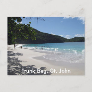 Trunk Bay, St. John Briefkaart