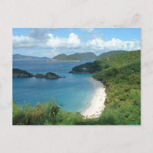 Trunk Bay, St. John, USVI Briefkaart