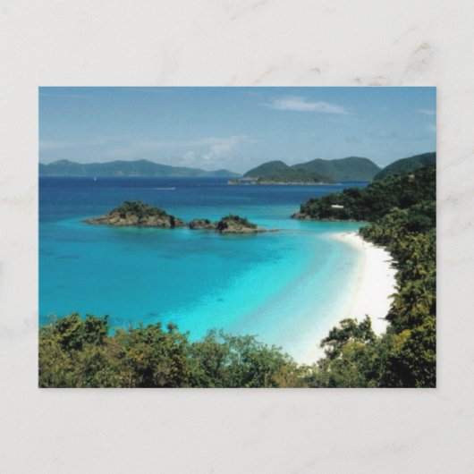 Trunk Bay, St. John's Island, Verenigde Staten Briefkaart (Voorkant)