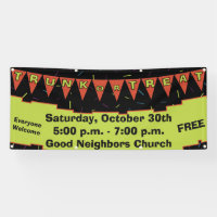 Trunk- of Treat Bunting Banner