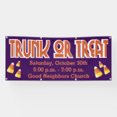 Trunk- of Treat Candy Corn Spandoek (Horizontaal)