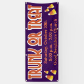 Trunk- of Treat Candy Corn Spandoek (Verticaal)