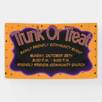 Trunk of Treat Community Church Event