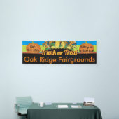 Trunk of Treat Corn en Pumpkin Herfst Harvest Spandoek (Beurs)