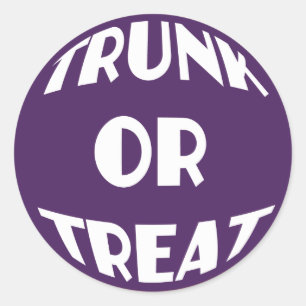 Trunk- of Treat Event Stickers