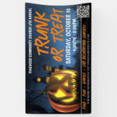 Trunk of Treat Halloween Banner (Verticaal)
