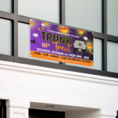 Trunk of Treat Halloween Banner (Buitenkant Gebouw)