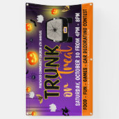 Trunk of Treat Halloween Banner (Verticaal)