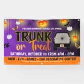 Trunk of Treat Halloween Banner (Horizontaal)