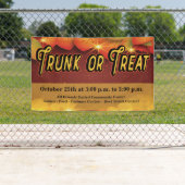 Trunk or Treat Herfst Autumn Harvest Leaves Spandoek (Insitu)